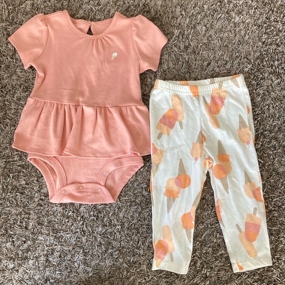 Carters Ice Cream Outfit